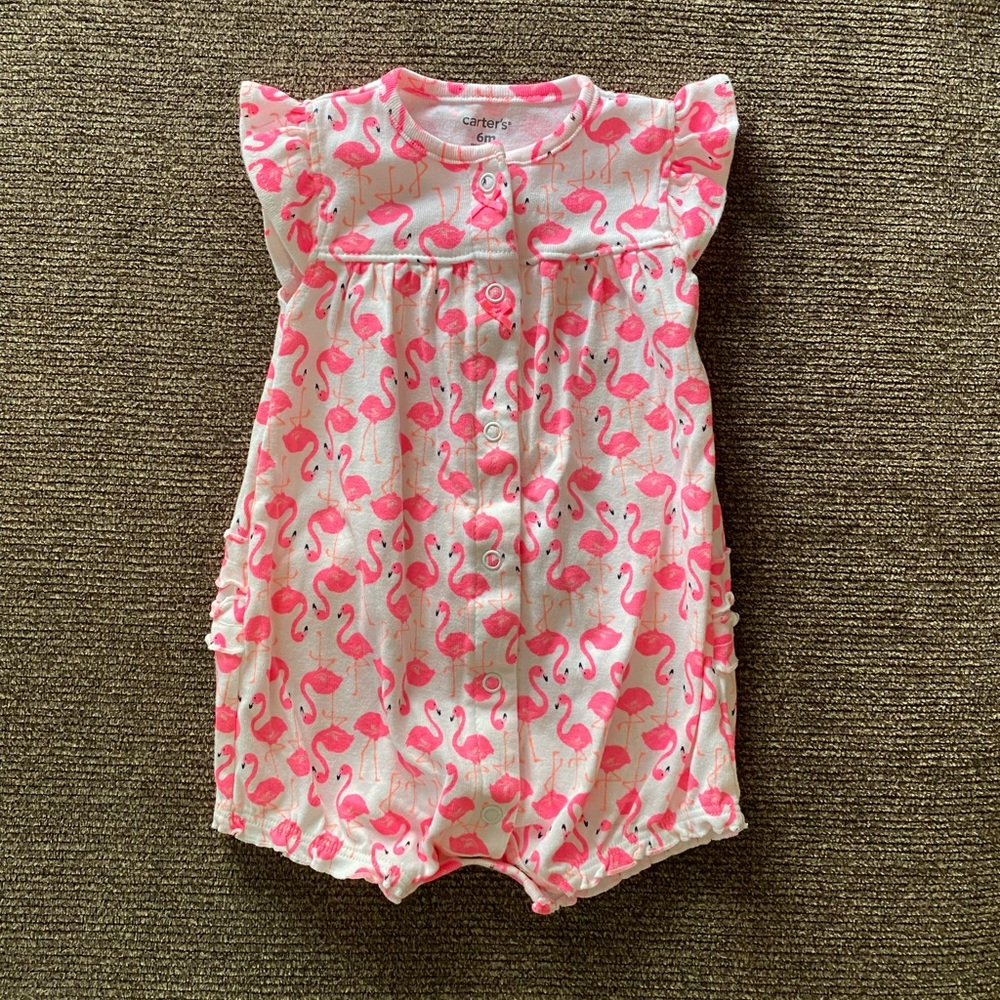 Carter's Flamingo Romper